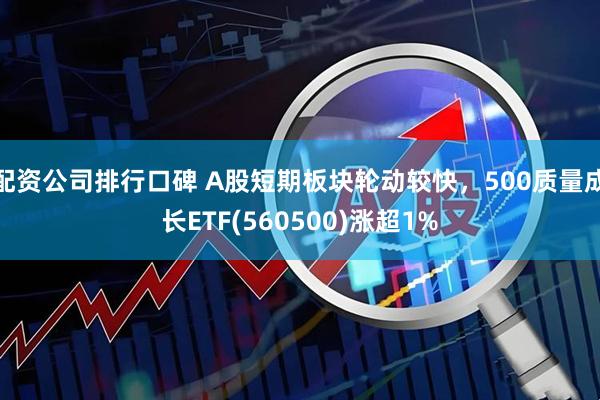 配资公司排行口碑 A股短期板块轮动较快，500质量成长ETF(560500)涨超1%